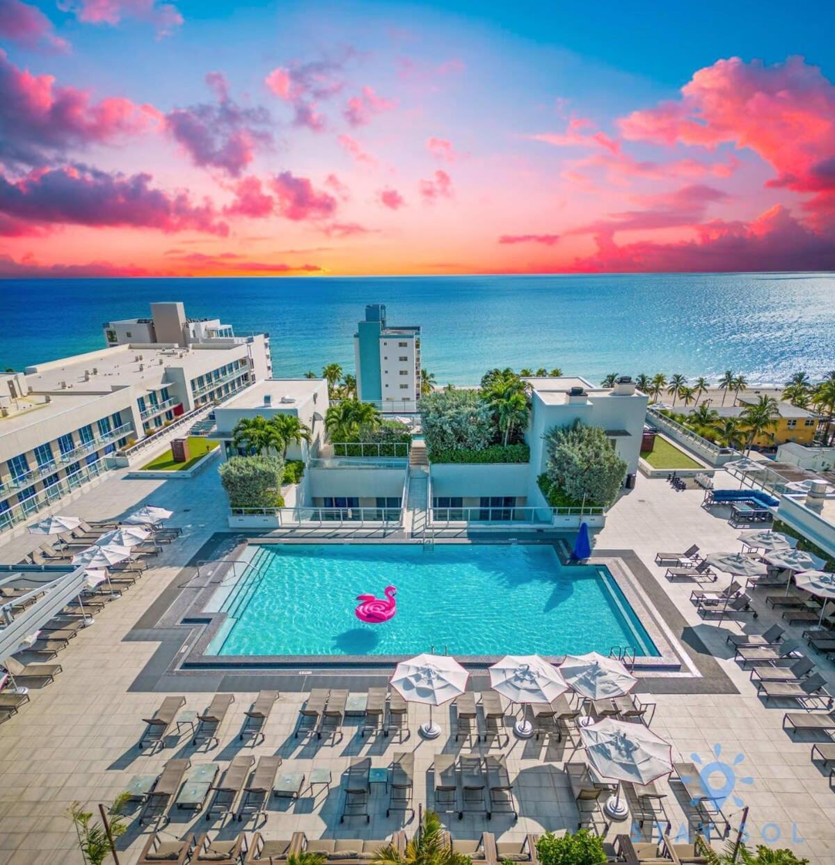 Hollywood Beach Broad - Walk - Amazing Pool - Hot Tub מראה חיצוני תמונה