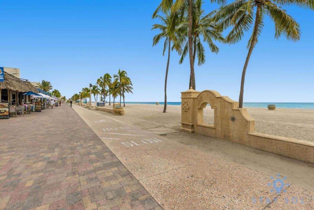 Hollywood Beach Broad - Walk - Amazing Pool - Hot Tub מראה חיצוני תמונה